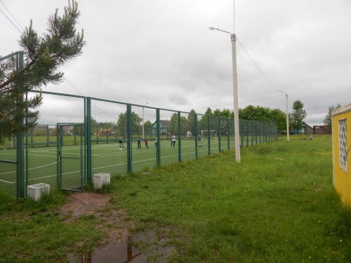 Спортивная площадка на территории Косковско-Горской школы